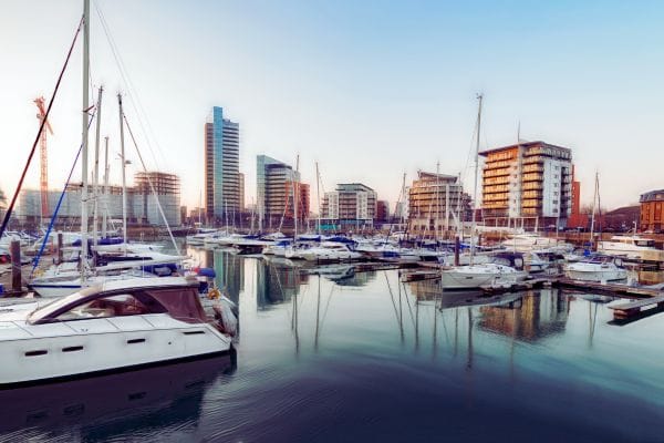 Boats in Southampton