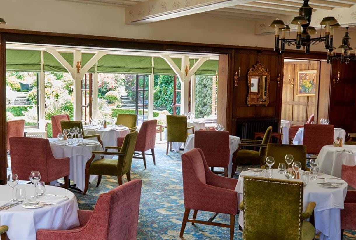 The Terrace Restaurant at the Montagu Arms